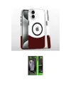 ieg™ iPhone 16 Kılıf İz Asil Prime - Şeffaf 360 Full Body Arka Koruyucu