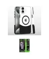 ieg™ iPhone 16 Kılıf İz Asil Prime - Şeffaf 360 Full Body Arka Koruyucu