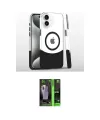 ieg™ iPhone 16 Kılıf İz Asil Prime - Şeffaf 360 Full Body Arka Koruyucu