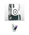 ieg™ iPhone 16 Kılıf İz Asil Prime - Şeffaf Pasifik Cam Ekran Koruyucu