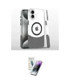 ieg™ iPhone 16 Kılıf İz Asil Prime - Şeffaf Pasifik Cam Ekran Koruyucu