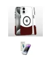 ieg™ iPhone 16 Kılıf İz Asil Prime - Şeffaf Pasifik Cam Ekran Koruyucu