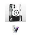 ieg™ iPhone 16 Kılıf İz Asil Prime - Şeffaf Pasifik Cam Ekran Koruyucu