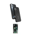 ieg™ iPhone 16 Kılıf İz Işık Koleksiyonu - Siyah 360 Mat Full Body Arka Koruyucu