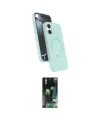 ieg™ iPhone 16 Kılıf İz Işık Koleksiyonu - Siyah 360 Mat Full Body Arka Koruyucu
