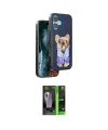ieg™ iPhone 16 Kılıf İz Minimal Koleksiyonu - Şeffaf 360 Full Body Arka Koruyucu