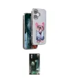 ieg™ iPhone 16 Kılıf İz Minimal Koleksiyonu - Siyah 360 Mat Full Body Arka Koruyucu