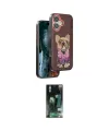 ieg™ iPhone 16 Kılıf İz Minimal Koleksiyonu - Siyah 360 Mat Full Body Arka Koruyucu