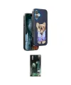 ieg™ iPhone 16 Kılıf İz Minimal Koleksiyonu - Siyah 360 Mat Full Body Arka Koruyucu