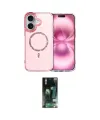 ieg™ iPhone 16 Kılıf Kıvılcım Form Prime - Siyah 360 Mat Full Body Arka Koruyucu