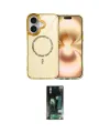 ieg™ iPhone 16 Kılıf Kıvılcım Form Prime - Siyah 360 Mat Full Body Arka Koruyucu