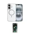 ieg™ iPhone 16 Kılıf Kıvılcım Form Prime - Siyah 360 Mat Full Body Arka Koruyucu