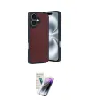 ieg™ iPhone 16 Kılıf Kıvılcım Işık Serisi - Şeffaf Pasifik Cam Ekran Koruyucu