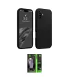 ieg™ iPhone 16 Kılıf Kozmos Yansıma Özel Seri - Şeffaf 360 Full Body Arka Koruyucu