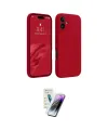 ieg™ iPhone 16 Kılıf Kozmos Yansıma Özel Seri - Şeffaf Pasifik Cam Ekran Koruyucu