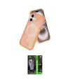 ieg™ iPhone 16 Kılıf Nova Asil Prime - Şeffaf 360 Full Body Arka Koruyucu