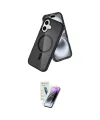 ieg™ iPhone 16 Kılıf Nova Asil Prime - Şeffaf Pasifik Cam Ekran Koruyucu