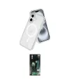 ieg™ iPhone 16 Kılıf Nova Asil Prime - Siyah 360 Mat Full Body Arka Koruyucu