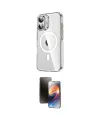ieg™ iPhone 16 Kılıf Nova Doku - Siyah 3D Antistatik Mat Seramik Nano Ekran Koruyucu