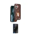ieg™ iPhone 16 Kılıf Nova Form Koleksiyonu - Siyah 3D Antistatik Hayalet Cam Ekran Koruyucu