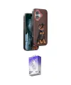 ieg™ iPhone 16 Kılıf Nova Form Koleksiyonu - Siyah Bilvis 5in1 3D Magic Cam Ekran Koruyucu