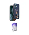 ieg™ iPhone 16 Kılıf Nova Form Koleksiyonu - Siyah Bilvis 5in1 3D Magic Cam Ekran Koruyucu
