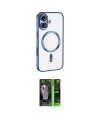 ieg™ iPhone 16 Kılıf Nova Işık Özel Seri - Şeffaf 360 Full Body Arka Koruyucu