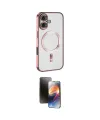 ieg™ iPhone 16 Kılıf Nova Işık Özel Seri - Siyah 3D Antistatik Mat Seramik Nano Ekran Koruyucu