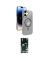 ieg™ iPhone 16 Kılıf Nova Modern Prime - Siyah 360 Mat Full Body Arka Koruyucu