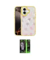 ieg™ iPhone 16 Kılıf Odak Prime - Şeffaf 360 Full Body Arka Koruyucu