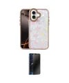 ieg™ iPhone 16 Kılıf Odak Prime - Siyah 3D Antistatik Hayalet Cam Ekran Koruyucu