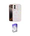 ieg™ iPhone 16 Kılıf Odak Prime - Siyah Bilvis 5in1 3D Magic Cam Ekran Koruyucu