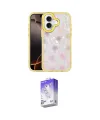 ieg™ iPhone 16 Kılıf Odak Prime - Siyah Bilvis 5in1 3D Magic Cam Ekran Koruyucu