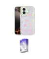 ieg™ iPhone 16 Kılıf Odak Prime - Siyah Bilvis 5in1 3D Magic Cam Ekran Koruyucu
