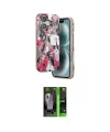 ieg™ iPhone 16 Kılıf Siluet Doku - Şeffaf 360 Full Body Arka Koruyucu