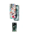 ieg™ iPhone 16 Kılıf Siluet Doku - Siyah 360 Mat Full Body Arka Koruyucu