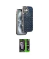 ieg™ iPhone 16 Kılıf Siluet Form Serisi - Şeffaf 360 Full Body Arka Koruyucu