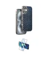 ieg™ iPhone 16 Kılıf Siluet Form Serisi - Siyah 3D Antistatik Seramik Nano Ekran Koruyucu