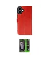 ieg™ iPhone 16 Kılıf Siluet Işık Serisi - Şeffaf 360 Full Body Arka Koruyucu