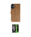 ieg™ iPhone 16 Kılıf Siluet Işık Serisi - Şeffaf 360 Full Body Arka Koruyucu