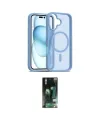 ieg™ iPhone 16 Kılıf Siluet Minimal Prime - Siyah 360 Mat Full Body Arka Koruyucu