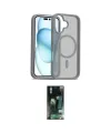 ieg™ iPhone 16 Kılıf Siluet Minimal Prime - Siyah 360 Mat Full Body Arka Koruyucu