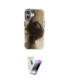 ieg™ iPhone 16 Kılıf Ufuk Doku Prime - Şeffaf Pasifik Cam Ekran Koruyucu