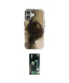 ieg™ iPhone 16 Kılıf Ufuk Doku Prime - Siyah 360 Mat Full Body Arka Koruyucu