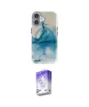 ieg™ iPhone 16 Kılıf Ufuk Doku Prime - Siyah Bilvis 5in1 3D Magic Cam Ekran Koruyucu