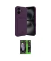 ieg™ iPhone 16 Kılıf Vadi Çizgi Prime - Şeffaf 360 Full Body Arka Koruyucu