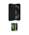 ieg™ iPhone 16 Kılıf Vadi Çizgi Prime - Şeffaf 360 Full Body Arka Koruyucu