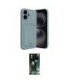 ieg™ iPhone 16 Kılıf Vadi Çizgi Prime - Siyah 360 Mat Full Body Arka Koruyucu