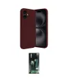 ieg™ iPhone 16 Kılıf Vadi Çizgi Prime - Siyah 360 Mat Full Body Arka Koruyucu