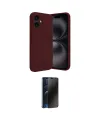 ieg™ iPhone 16 Kılıf Vadi Çizgi Prime - Siyah 3D Antistatik Hayalet Cam Ekran Koruyucu